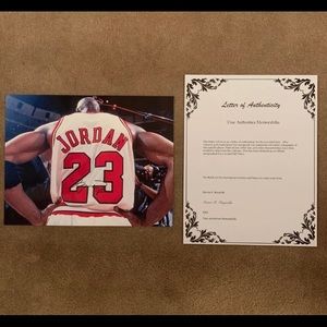 Michael Jordan Autographed Signed Photo